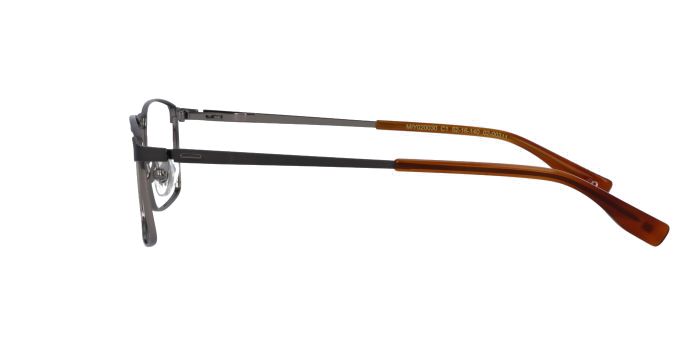  Gun Full rim Rectangle Eyeglasses for Men