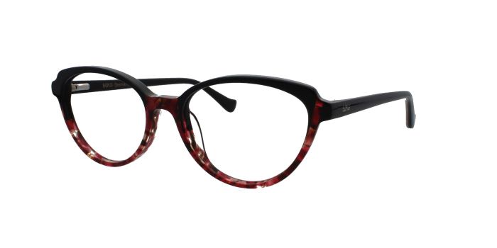  Reddish brown Full rim Cat eye Eyeglasses for Women