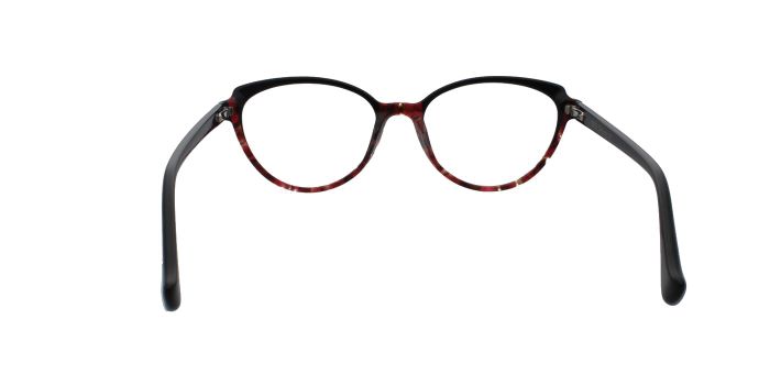 Reddish brown Full rim Cat eye Eyeglasses for Women