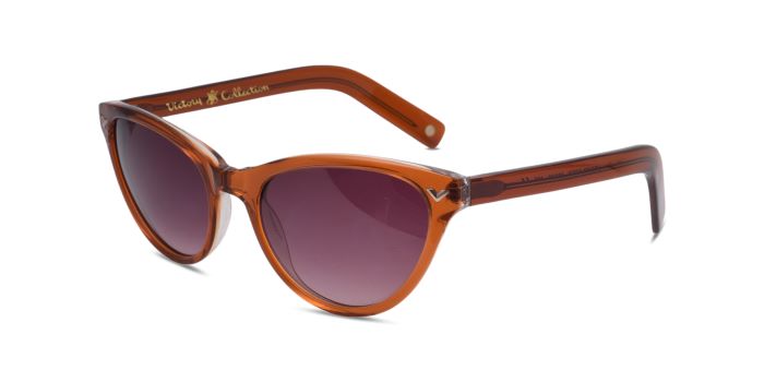  EyeMyEye brown transparent Full Frame Cateye Eyeglasses for Women