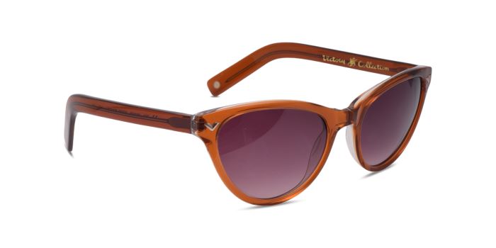  EyeMyEye brown transparent Full Frame Cateye Eyeglasses for Women