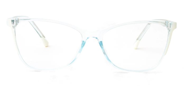 MIRAR by EyeMyEye BlueTranspartent Full Frame Cateye Eyeglasses for Women