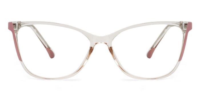 MIRAR by EyeMyEye Rose Gold Full Frame Cateye Eyeglasses for Women
