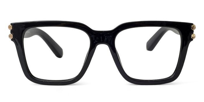 MIRAR by EyeMyEye Black Full Frame Wayfarer Eyeglasses for Men and Women