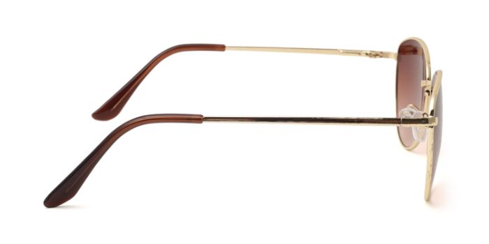  Gold Tinted Butterfly Prescription Sunglasses for Women